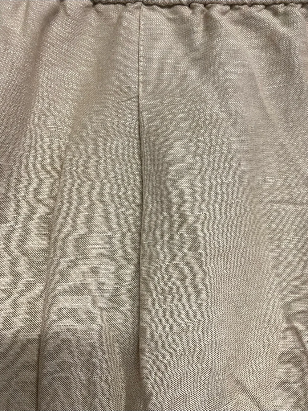 LOFT Women’s Light Beige Elastic Waist Shorts